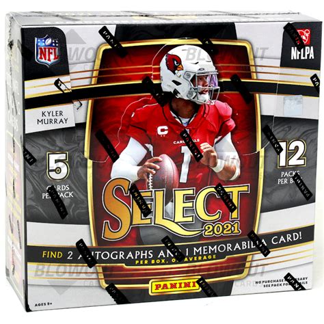 2021 Panini Select Football Hobby Box