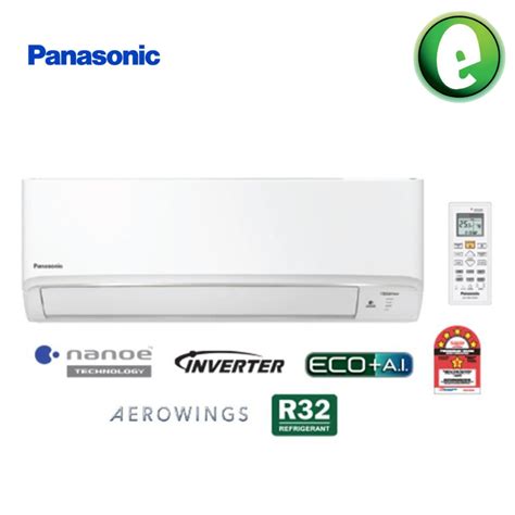 Panasonic X Deluxe Inverter Air Conditioner R32 Refrigerant Build In