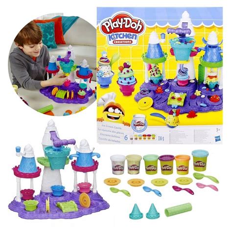 CIASTOLINA Play Doh LODOWY ZAMEK LODY Lodziarnia Warszawa Kup Teraz