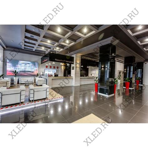 Медиаэкран | Маринс Парк Отель, Ростов-на-Дону | Портфолио xLED