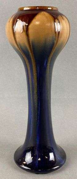 Antique Belgian Art Pottery Vase Matthew Bullock Auctioneers