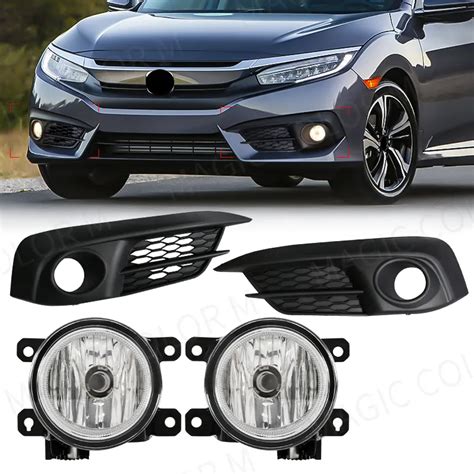 Led Fog Lights For Honda Civic Sedan Th Gen Front