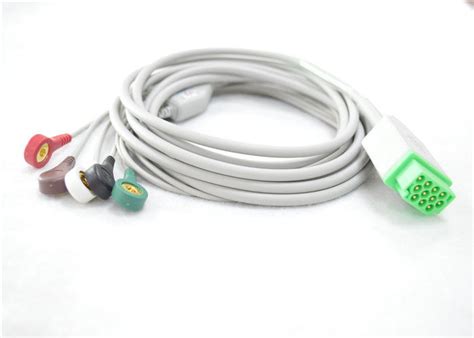 Patient Ge Ecg Cables Lead Ge One Piece Ecg Cable Ce Iso Standard