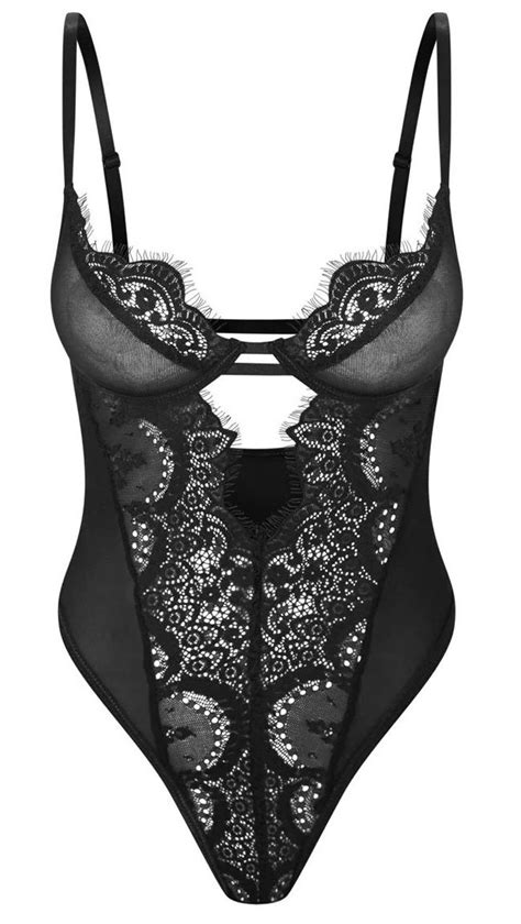 Women S Lingerie Black White Red Lace Victoria S Secret Artofit