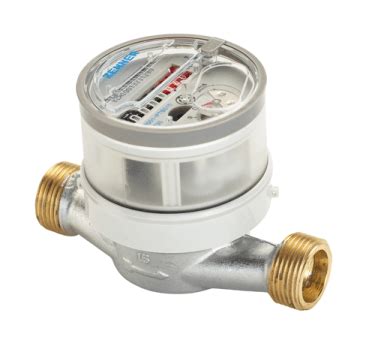Single Jet Hot Water Meter DN15 90 SINGLE JET HOT WATER METER Max 90 C 15 20mm