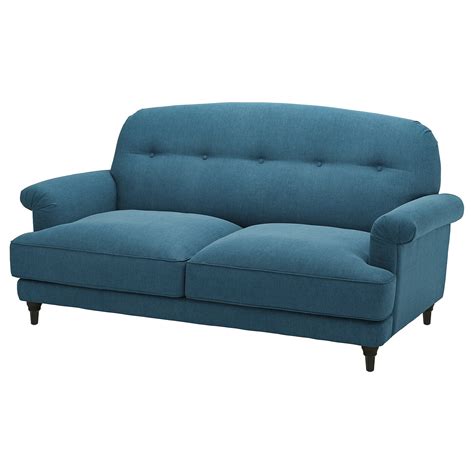2-местный диван - IKEA ESSEBODA, 94x96x192cм, синий, ЭССЕБОДА ИКЕА за ...