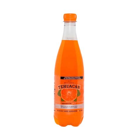 Refresco Mandarina 600 Ml Tehuacán Distribuidora Rjr