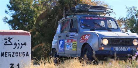 Bailleval quatre salariés de BV froids participent au 4L Trophy