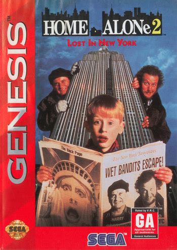 Home Alone 2: Lost in New York (Sega) (Video Game) - TV Tropes