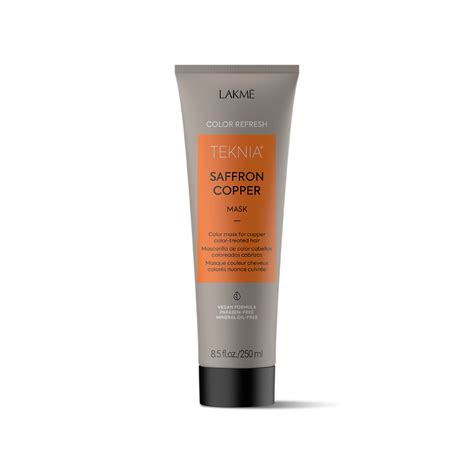 Masque lakmé teknia Saffron copper 250ml Coiffi Boutique