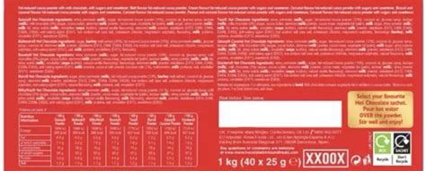 Celebrations Hot Chocolate 40 Sachet Variety Box With 8 Separate