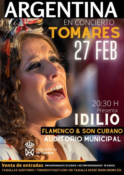 Argentina Actuar En Tomares El Lunes De Febrero Por El D A De