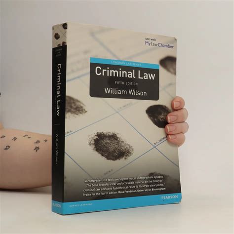 Criminal Law William Wilson Knihobot Cz