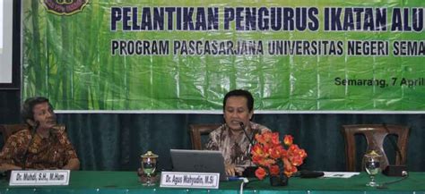 Pengurus Ikatan Keluarga Alumni Pps Unnes Dilantik