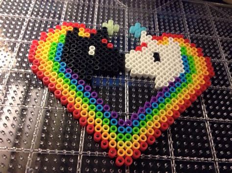 Unicorn Love Perler Eisenperlen B Gelperlen Hama Perlen Muster