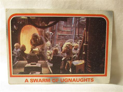 Star Wars Empire Strikes Back Trading Card A Swarm Of Ugnaughts