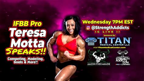 Teresa Motta Muscular Woman On A Mission YouTube