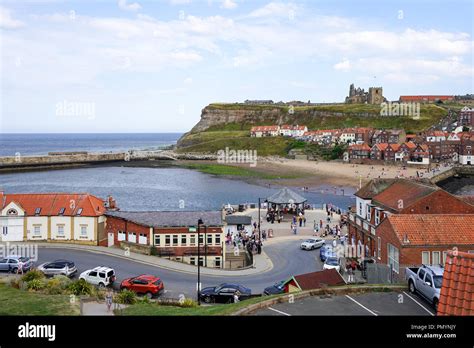 Views Of Whitby Bay In Yorkshire England Photo Date Sunday August 5