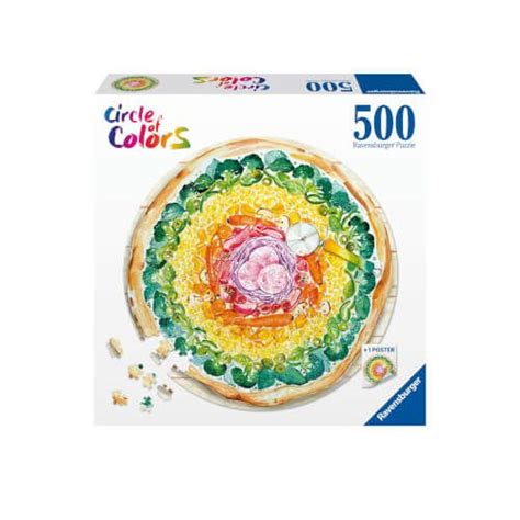 Ravensburger Puzzle 17347 Circle Of Colors Pizza 500 Teile Ru