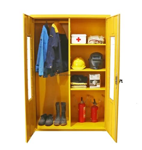 Sai U Ppe Cabinet Metal Safety Storage Cabinet Emergency Equipment