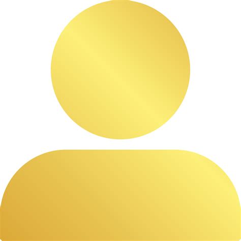 Gold User Icon 11947163 PNG