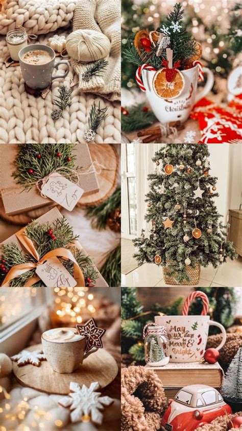 🔥 [40+] Christmas Aesthetic Collage Wallpapers | WallpaperSafari