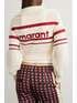 Marant Toile Alec Striped Intarsia Open Knit Sweater Net A Porter