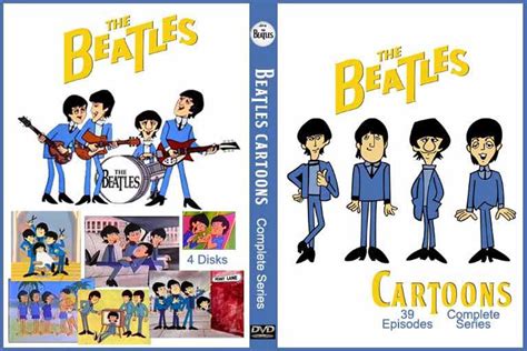 Beatles Cartoons Complete Series 39 Episodes 4 Disks - Etsy