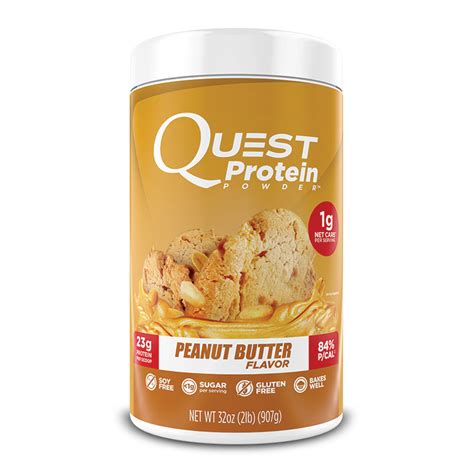 Quest Nutrition Quest Protein Powder Peanut Butter Elite Nutritional