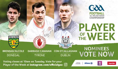 EIGHT DUBLIN PLAYERS NAMED IN GAA TEAM OF THE WEEK