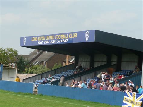 Long Eaton Fc Main Stand Fa Cup Clash Played At Grange Par Flickr