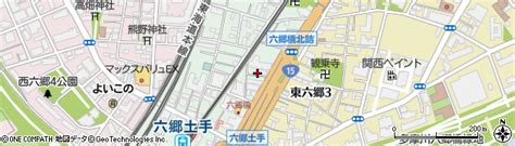 東京都大田区仲六郷4丁目32の地図 住所一覧検索｜地図マピオン