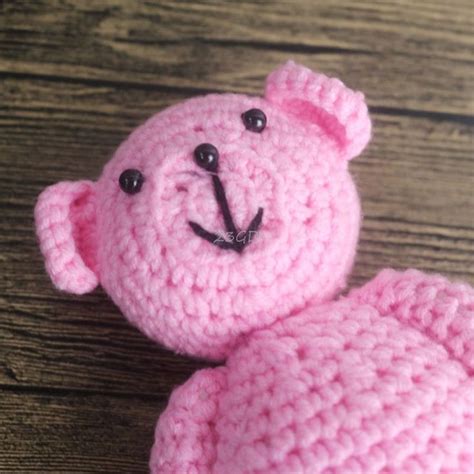 Handmade Crochet Pink Teddy Bear Etsy Norway Pink Teddy Bear Pink