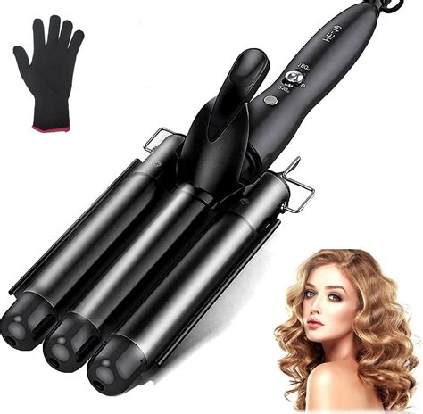 Amazon Barrel Curling Iron Hair Crimper Zealite Inch