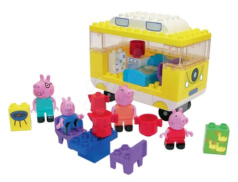 Camping Cu Rulota Joc De Construit Peppa Pig BIG