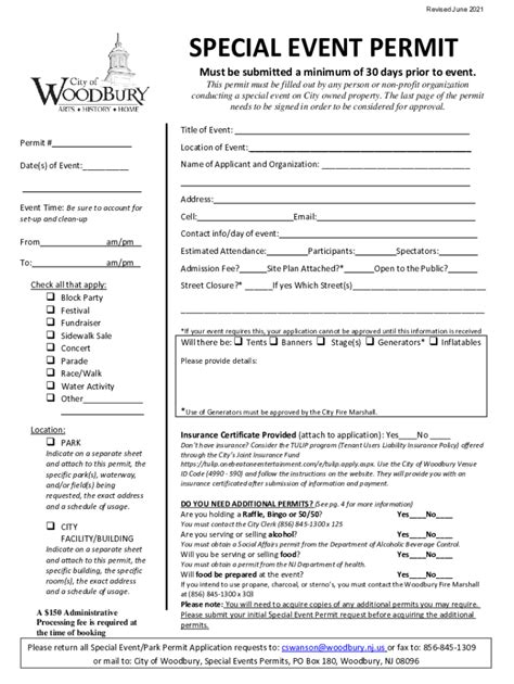 Fillable Online Woodbury Nj Nj Gov Njsp Firearmsfirearms Forms To