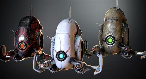 Sci-fi Drone 03 in Characters - UE Marketplace