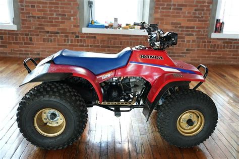 1986 Honda Trx 125 Fourtrax Atv Rare And Mint Original With Low Hours