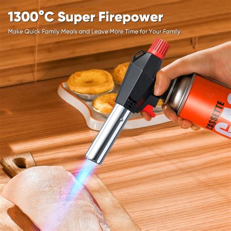 New Mitsushi Automatic Ignition Gas Torch Flamethrower Gas Blow