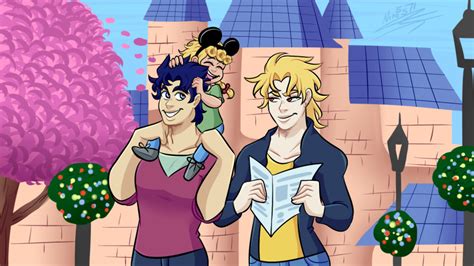 Nino5571 Dio Brando Giorno Giovanna Jonathan Joestar Disneyland