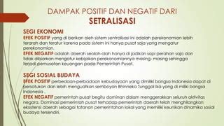 Desentralisasi Vs Sentralisasi Ppt