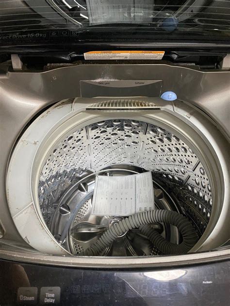 Lg Washing Machine 15kg Tv And Home Appliances Washing Machines And Dryers On Carousell