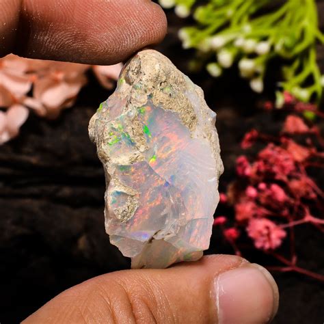 Marvellous Top Grade Quality 100 Natural Welo Fire Ethiopian Opal