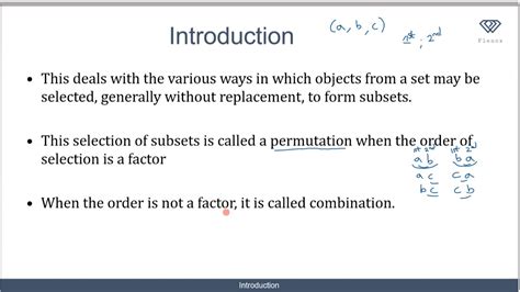 1 Introduction To Permutation And Combination Youtube