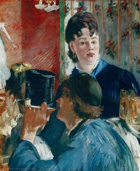 Riproduzioni D Arte Del Museo La Cameriera Di Edouard Manet