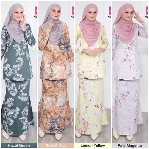 Baju Kurung Mini Sofea Eksklusif Baju Raya 2023 By Dhia Cotton