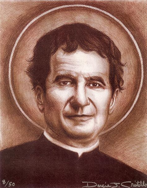 St John Bosco Drawing By Darcie Cristello Fine Art America