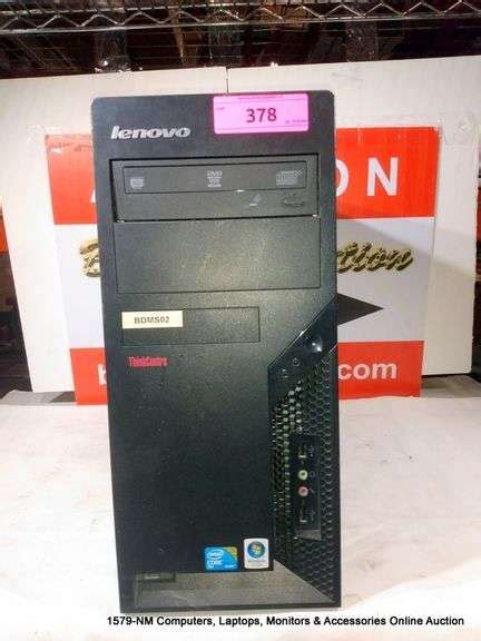 Lenovo Thinkcentre Core Duo Desktop Computer Missing Parts No