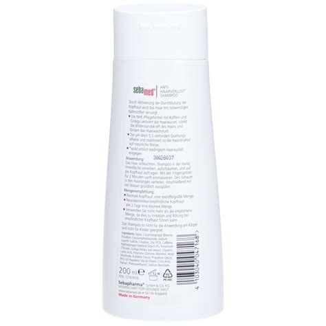 Sebamed Anti Haarverlust Shampoo Ml Shop Apotheke