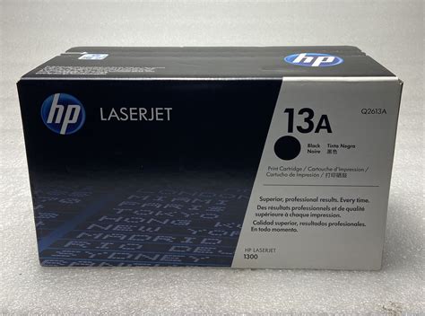 GENUINE OEM HP 13A Q2613A LaserJet Black Toner Cartridge For 1300